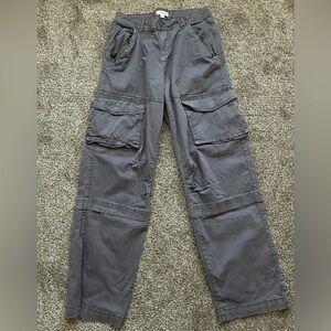 GARAGE - Women’s grey cargo pants